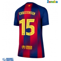 Barcelona Andreas Christensen #15 Domaci Dres za Ženska 2025-26 Kratak Rukav